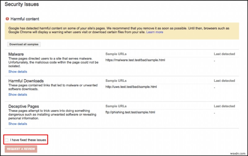 Xóa cảnh báo danh sách đen của Google khỏi trang web của bạn - Hướng dẫn dễ dàng