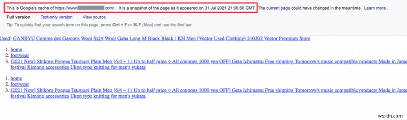 Tìm và sửa lỗi từ khóa tiếng Nhật bị tấn công [Hướng dẫn đầy đủ]