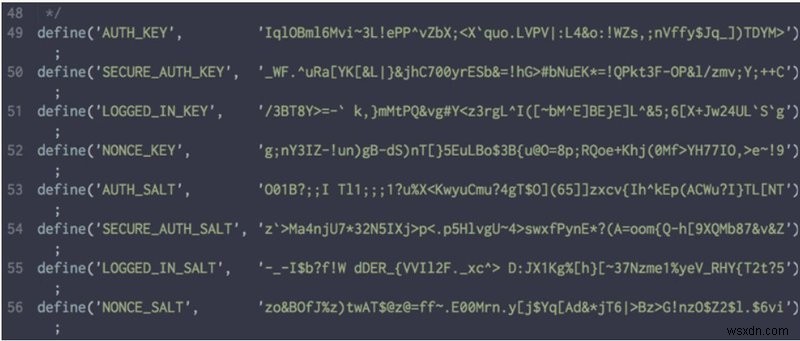 Cách bảo mật tệp WP-Config.php