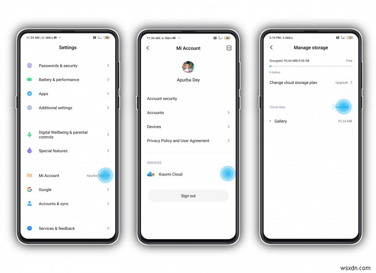 श्याओमी स्मार्टफोन पर डेटा का बैकअप कैसे लें