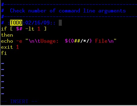 Đặt Vim làm Bash-IDE của bạn bằng plugin bash-support