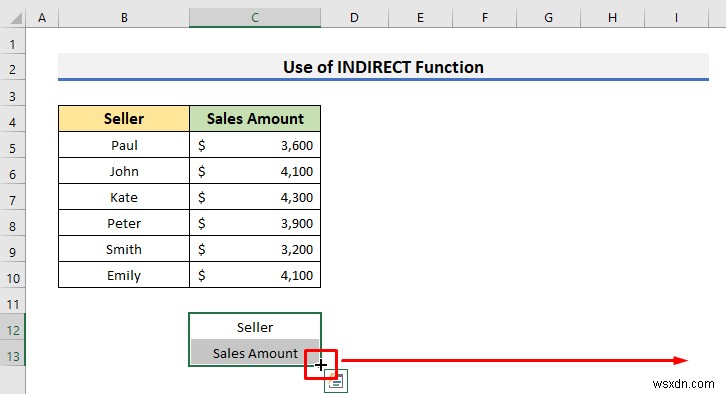 วิธีการเปลี่ยนคอลัมน์แนวตั้งเป็นแนวนอนใน Excel