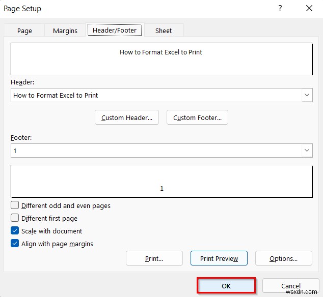 एक्सेल को प्रिंट करने के लिए कैसे फॉर्मेट करें (13 आसान टिप्स)