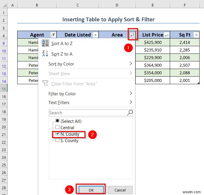 วิธีใช้การเรียงลำดับและกรองด้วยตาราง Excel (4 วิธีที่เหมาะสม)