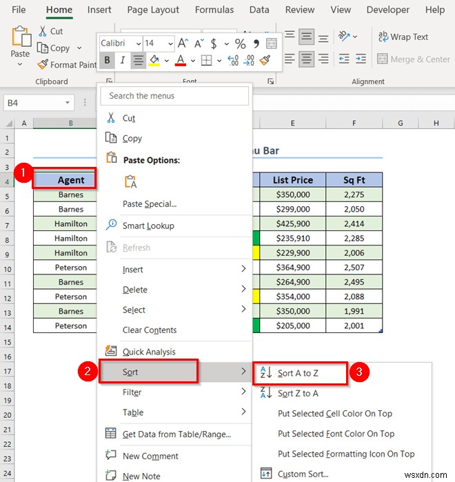วิธีใช้การเรียงลำดับและกรองด้วยตาราง Excel (4 วิธีที่เหมาะสม)