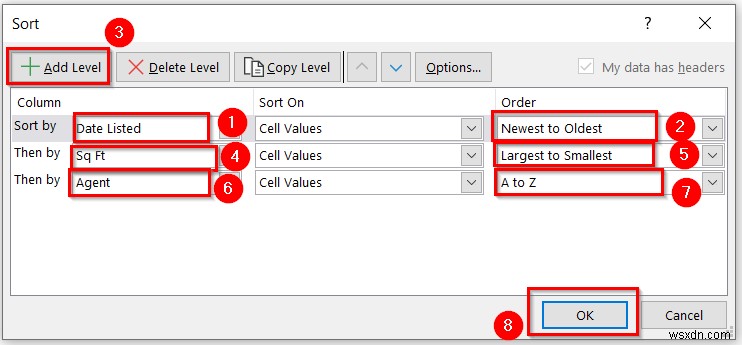 วิธีใช้การเรียงลำดับและกรองด้วยตาราง Excel (4 วิธีที่เหมาะสม)