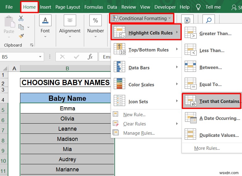 วิธีใช้สัญลักษณ์แทนใน Excel (4 วิธีง่ายๆ)