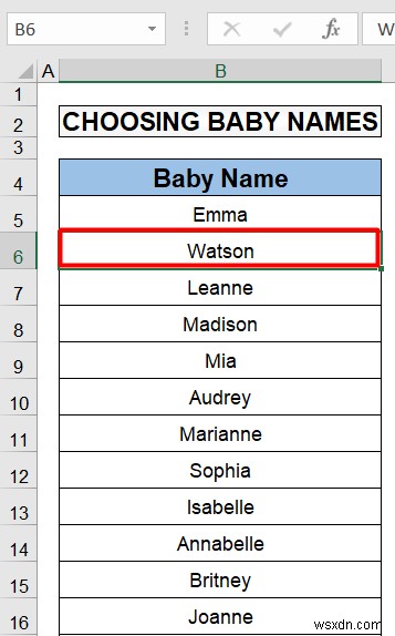 วิธีใช้สัญลักษณ์แทนใน Excel (4 วิธีง่ายๆ)