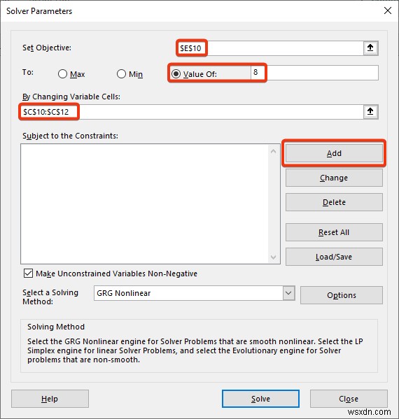 การแก้สมการใน Excel (5 ตัวอย่างที่มีประโยชน์)