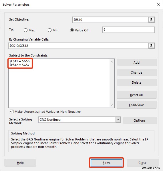 การแก้สมการใน Excel (5 ตัวอย่างที่มีประโยชน์)