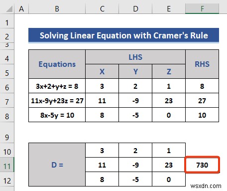 การแก้สมการใน Excel (5 ตัวอย่างที่มีประโยชน์)