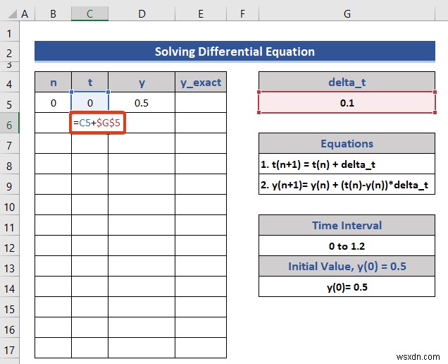 การแก้สมการใน Excel (5 ตัวอย่างที่มีประโยชน์)