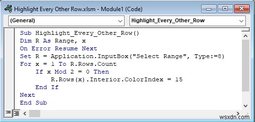 Excel में हर दूसरी पंक्ति को कैसे हाइलाइट करें (3 आसान तरीके)