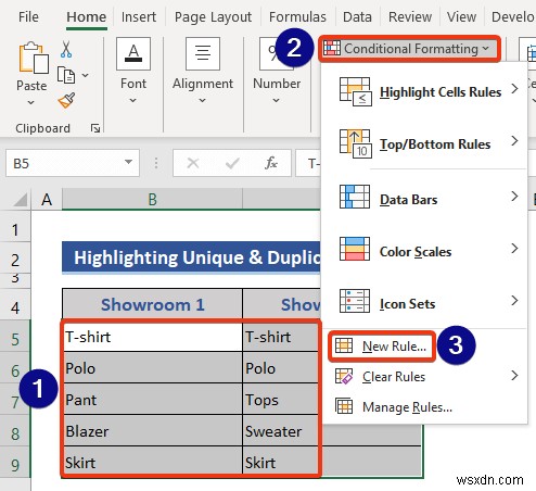 एक्सेल में दो कॉलम या सूचियों की तुलना कैसे करें (4 उपयुक्त तरीके)