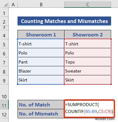 एक्सेल में दो कॉलम या सूचियों की तुलना कैसे करें (4 उपयुक्त तरीके)