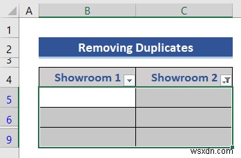 एक्सेल में दो कॉलम या सूचियों की तुलना कैसे करें (4 उपयुक्त तरीके)