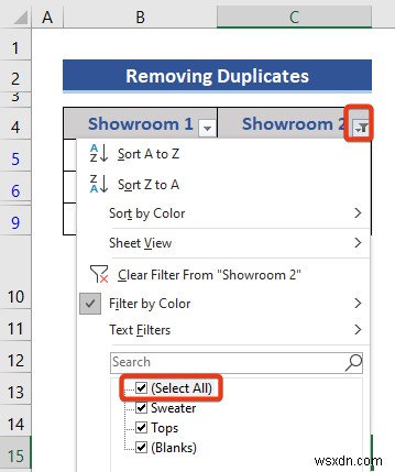 एक्सेल में दो कॉलम या सूचियों की तुलना कैसे करें (4 उपयुक्त तरीके)