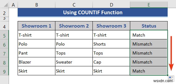 एक्सेल में दो कॉलम या सूचियों की तुलना कैसे करें (4 उपयुक्त तरीके)