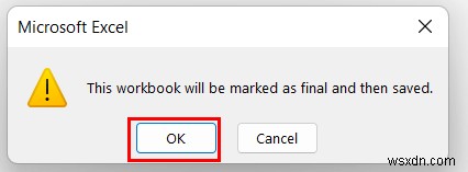 Microsoft Excel सुरक्षा युक्तियाँ:सुरक्षित कार्यपुस्तिका और वर्कशीट