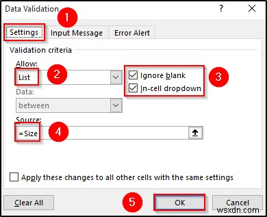 การตรวจสอบข้อมูลตามเซลล์อื่นใน Excel (4 ตัวอย่าง)