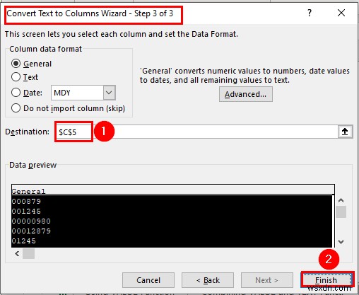 วิธีการลบศูนย์นำหน้าใน Excel (8 วิธีง่ายๆ)