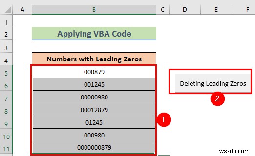 วิธีการลบศูนย์นำหน้าใน Excel (8 วิธีง่ายๆ)