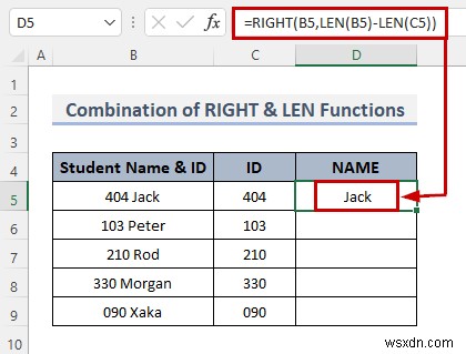 एक्सेल में फॉर्मूला का उपयोग करके डिलीमीटर द्वारा सेल को कैसे विभाजित करें (8 तरीके)