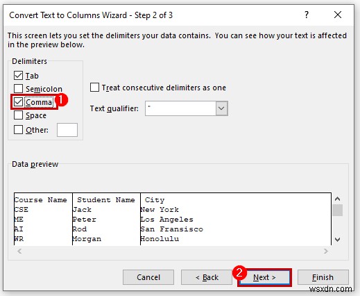 एक्सेल में फॉर्मूला का उपयोग करके डिलीमीटर द्वारा सेल को कैसे विभाजित करें (8 तरीके)