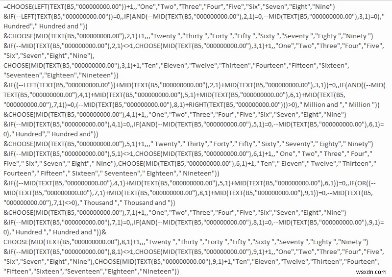 วิธีการแปลงตัวเลขเป็นคำใน Excel (4 วิธีที่เหมาะสม)