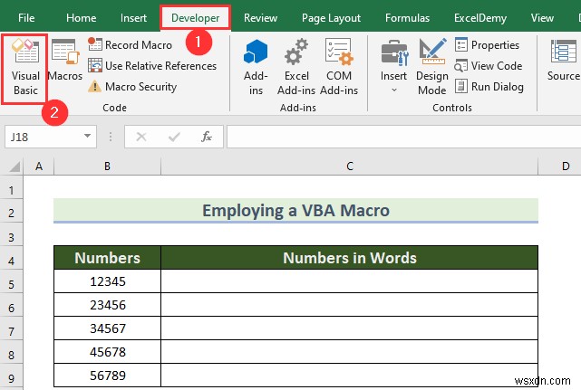 วิธีการแปลงตัวเลขเป็นคำใน Excel (4 วิธีที่เหมาะสม)