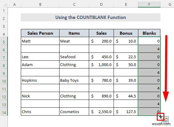 ลบแถวว่างใน Excel (8 วิธีที่เหมาะสม)