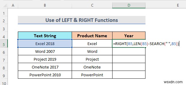 วิธีแยกหนึ่งคอลัมน์ออกเป็นหลายคอลัมน์ใน Excel (7 วิธีง่ายๆ)