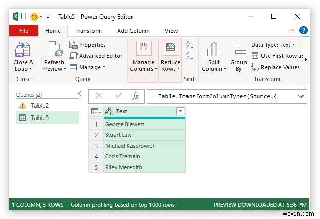วิธีแยกเซลล์ใน Excel (5 เคล็ดลับง่ายๆ)