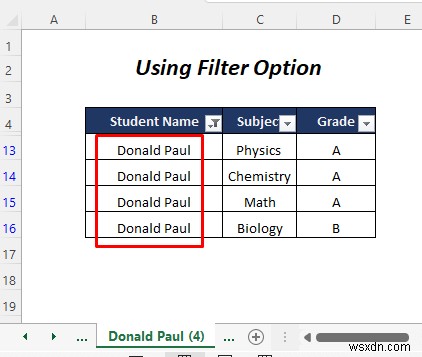 วิธีแยกแผ่นงาน Excel ออกเป็นหลายแผ่นตามค่าของคอลัมน์