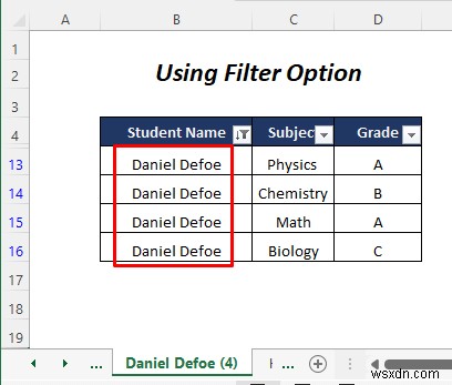 วิธีแยกแผ่นงาน Excel ออกเป็นหลายแผ่นตามค่าของคอลัมน์