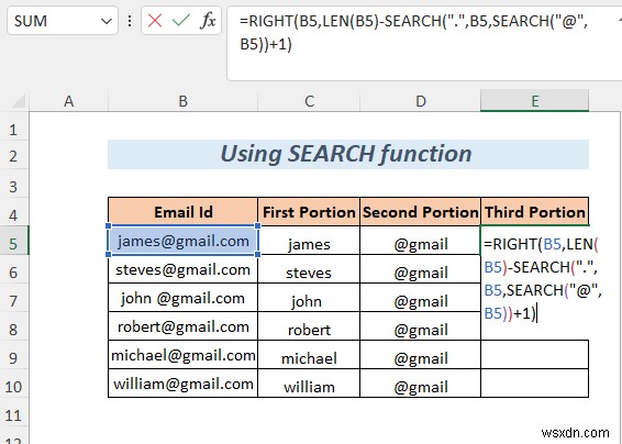 एक्सेल में लंबाई से स्ट्रिंग को कैसे विभाजित करें (8 तरीके)
