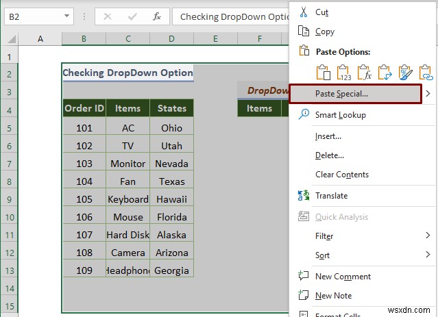 Excel Drop Down List ไม่ทำงาน (8 ปัญหาและวิธีแก้ไข)