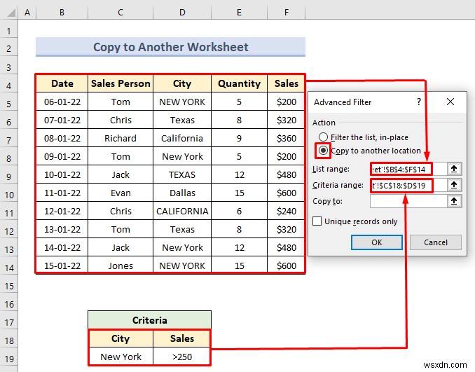 ตัวกรองขั้นสูงที่มีช่วงเกณฑ์ใน Excel (18 แอปพลิเคชัน)