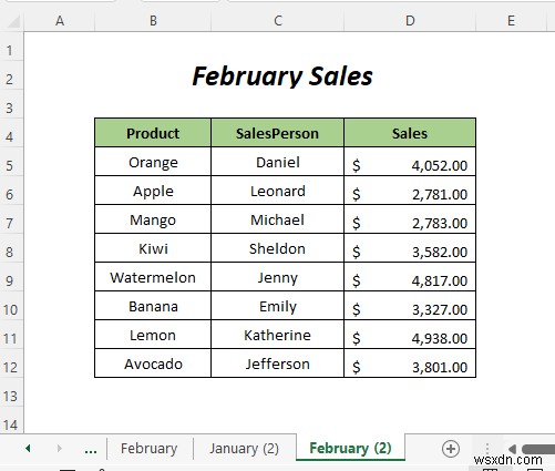 วิธีเปรียบเทียบแผ่นงาน Excel สองแผ่นและไฮไลต์ความแตกต่าง (7 วิธี)