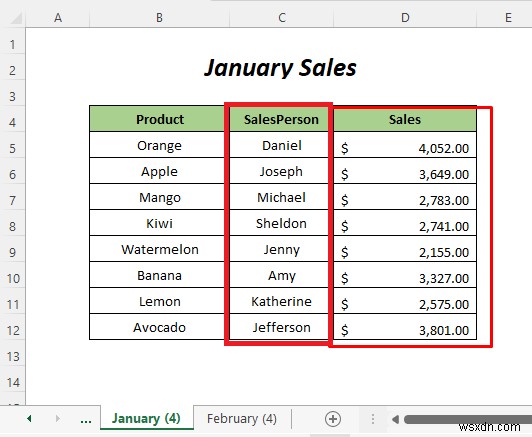 วิธีเปรียบเทียบแผ่นงาน Excel สองแผ่นและไฮไลต์ความแตกต่าง (7 วิธี)