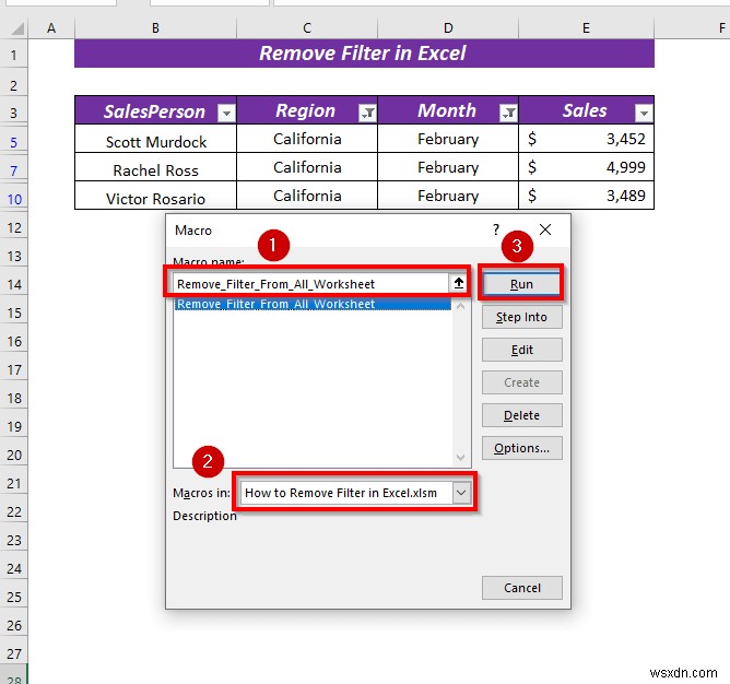 Excel में फ़िल्टर कैसे निकालें (5 आसान और त्वरित तरीके)