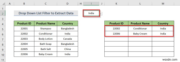 Excel में फ़िल्टर के साथ ड्रॉप डाउन सूची कैसे बनाएं (7 तरीके)