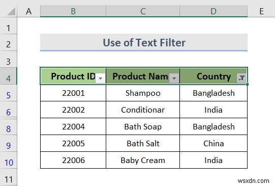 Excel में फ़िल्टर के साथ ड्रॉप डाउन सूची कैसे बनाएं (7 तरीके)