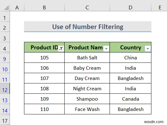 Excel में फ़िल्टर के साथ ड्रॉप डाउन सूची कैसे बनाएं (7 तरीके)