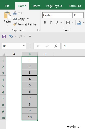วิธีการสร้างรายการลำดับเลขใน Excel (8 วิธี)