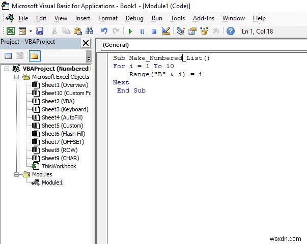 วิธีการสร้างรายการลำดับเลขใน Excel (8 วิธี)