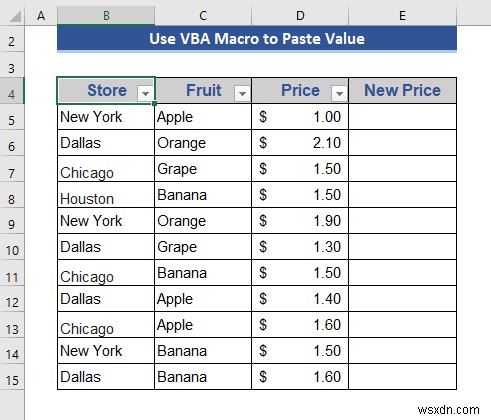 วิธีการคัดลอกและวางเมื่อใช้ตัวกรองใน Excel
