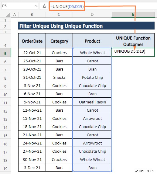 วิธีการกรองค่าที่ไม่ซ้ำใน Excel (8 วิธีง่ายๆ)