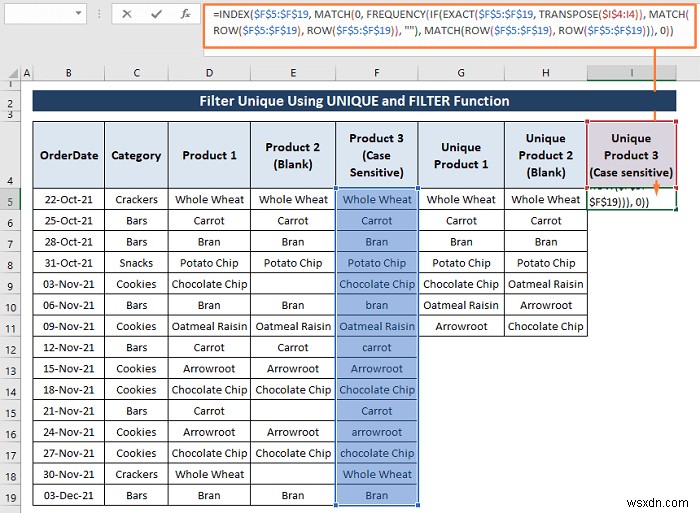 วิธีการกรองค่าที่ไม่ซ้ำใน Excel (8 วิธีง่ายๆ)