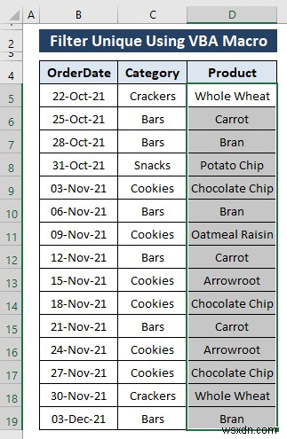 วิธีการกรองค่าที่ไม่ซ้ำใน Excel (8 วิธีง่ายๆ)